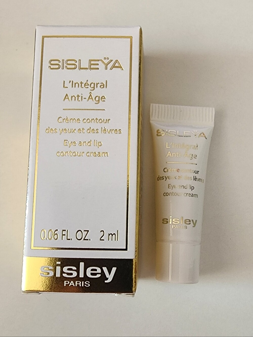 Sisley Paris Sisleÿa L'Intégral Anti-Âlage Eye and Lip Contour Cream 2ml New